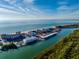 Breathtaking aerial view of beachfront condos along Florida's Gulf Coast, offering stunning waterfront living at 18325 Gulf Blvd # 405, Redington Shores, FL 33708