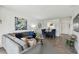 Comfortable living space with modern décor, neutral color palette at 4732 Lake Blvd # A, Clearwater, FL 33762