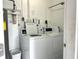 Utility room with washer and dryer at 400 Glennes Ln # 108, Dunedin, FL 34698