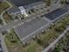 An aerial view showcases this townhome's prime location within a neighborhood at 8463 Canyon Creek Trl, Parrish, FL 34219