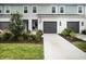 Charming townhome with a well-manicured lawn and attached garage at 8463 Canyon Creek Trl, Parrish, FL 34219