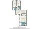 Detailed second floor plan showcasing bedrooms, laundry, bath, hall, walk-in closet, and primary bath at 2419 Victoria Gardens Ln, Tampa, FL 33609