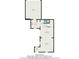 Detailed first floor plan showcasing the kitchen, living room, dining area, foyer, hall, and garage at 2419 Victoria Gardens Ln, Tampa, FL 33609