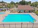 The community pool offers a refreshing oasis for residents to unwind and enjoy sunny days at 880 S Village Lake N Dr # 106, St Petersburg, FL 33716