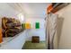 This walk-in closet offers generous storage on multiple shelves at 2775 Kipps Colony S Dr # 105, Gulfport, FL 33707