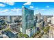 Modern high-rise condo building with sleek design, a rooftop pool, and a prime location at 777 N Ashley Dr # 1614, Tampa, FL 33602