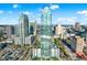Stunning view of a high rise condo in the city with a bright blue sky backdrop at 777 N Ashley Dr # 1614, Tampa, FL 33602