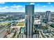 Luxury high-rise featuring modern design, a pool, and panoramic views of the city and river at 777 N Ashley Dr # 1614, Tampa, FL 33602