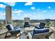 Stylish outdoor lounge area with comfortable seating and city views at 777 N Ashley Dr # 1614, Tampa, FL 33602