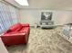Relaxing lobby area featuring comfortable seating, stylish decor, and an inviting atmosphere for residents and guests at 100 Waverly Way # 302, Clearwater, FL 33756