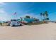 Kayaks sit near a beach in Dunedin, Florida at 1964 Cedar Dr, Dunedin, FL 34698