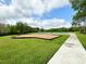 Community playground featuring swings and a basketball court offers recreational opportunities for children and families at 4110 Huntingdale Ct, Wesley Chapel, FL 33543
