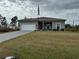 Charming single-story home with American flag, attached two-car garage, and a well-manicured lawn at 493 Omen St, Punta Gorda, FL 33982