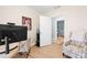 Bright home office adjacent to bathroom at 10532 94Th Pl, Seminole, FL 33772