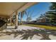 Spacious outdoor patio with serene waterfront view, ideal for outdoor relaxation at 10532 94Th Pl, Seminole, FL 33772