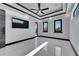 Bright bedroom has recessed lighting, a ceiling fan, and sliding doors with an outdoor view at 6538 Simone Shores Cir, Apollo Beach, FL 33572