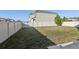 Expansive fenced yard offering privacy and space for outdoor enjoyment at 2604 Knight Island Dr, Brandon, FL 33511