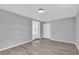 Basement with recessed lighting, plank floors, and fresh paint at 6706 Sierra Ter, New Port Richey, FL 34652