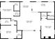 Detailed floor plan illustrating the layout of the home, including room dimensions and features at 6706 Sierra Ter, New Port Richey, FL 34652