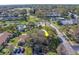 Aerial view of the property showcasing the surrounding community amenities and landscaping at 2567 Bentley Dr, Palm Harbor, FL 34684