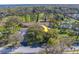 Aerial view of the property highlighting the lush landscaping and community layout at 2567 Bentley Dr, Palm Harbor, FL 34684
