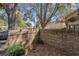 Enclosed brick patio area providing a private outdoor space at 2567 Bentley Dr, Palm Harbor, FL 34684