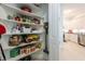 Walk-in pantry with shelving and access to the kitchen at 7611 34Th W Ave # 303, Bradenton, FL 34209