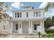 New two-story home with a large front porch and classic white columns at 5327 6Th N Ave, St Petersburg, FL 33710
