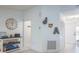 Charming entryway featuring decorative elements and stylish accents, creating a welcoming atmosphere at 7425 118Th Dr, Largo, FL 33773