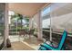 Screened porch with furniture at 9233 Souchak Dr, Trinity, FL 34655