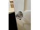 Elegant crystal doorknob adds a touch of vintage charm to this home's interior at 14124 Plum Ln, Hudson, FL 34667