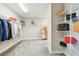 Spacious walk-in closet features ample hanging space and shelving for optimal storage and organization at 5134 Ballantrae Blvd, Land O Lakes, FL 34638