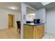 Wet bar and dining area, perfect for entertaining at 5396 Gulf Blvd # 110, St Pete Beach, FL 33706