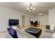Spacious living room and dining area, perfect for entertaining at 5396 Gulf Blvd # 110, St Pete Beach, FL 33706