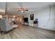 Spacious living room featuring stylish furnishings and ample natural light, creating an inviting space at 6400 46Th N Ave # 307, Kenneth City, FL 33709