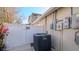 Exterior showing HVAC system and fenced in area at 15701 Springmoss Ln, Tampa, FL 33624