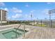 Rooftop hot tub with city views, creating a luxurious and relaxing experience for residents at 301 1St S St # 1605, St Petersburg, FL 33701