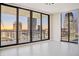 Bright, open living space featuring high ceilings, and city views at 301 1St S St # 1605, St Petersburg, FL 33701
