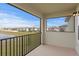 Cozy balcony with comfortable seating, perfect for enjoying the outdoors at 32346 Sapna Chime Dr, Wesley Chapel, FL 33545