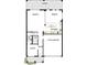 Floor plan featuring a two-car garage, kitchen, dining room, Gathering room, and lanai at 509 N Bradford Ave, Tampa, FL 33609