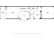 First floor plan showing a living room, dining area, kitchen, foyer, screened porch, hall, and garage at 650 Saxony Blvd, St Petersburg, FL 33716