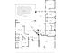 Detailed floor plan showcasing the layout of the home, including the pool, bedrooms, and living spaces at 3830 Moreno Dr, Palm Harbor, FL 34685
