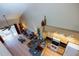 Open-concept living space with bright kitchen, comfortable seating, and an inviting atmosphere with tile floors at 3673 Kings Rd # 102, Palm Harbor, FL 34685