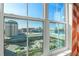 Stunning city and waterfront view seen through a bright, sunlit window at 700 S Harbour Island Blvd # 802, Tampa, FL 33602