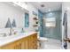 Stylish bathroom with a glass-enclosed shower, and modern fixtures, creating a spa-like retreat at 50 154Th Ave # 50, Madeira Beach, FL 33708