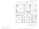 Second floor plan features bedrooms with balconies, bathrooms, walk-in closets, Gathering room and office at 727 Key Royale Dr, Holmes Beach, FL 34217