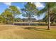 Large backyard and beautiful lake view at 18605 Le Dauphine Pl, Lutz, FL 33558