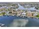 Home with dock on canal providing easy access to open waters and stunning views of the area at 6446 Lake Sunrise Dr, Apollo Beach, FL 33572