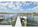 Enjoy stunning waterfront views from this private dock, perfect for boating and relaxation at 6446 Lake Sunrise Dr, Apollo Beach, FL 33572