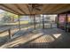 Covered back porch featuring a ceiling fan at 2120 57Th N Ave, St Petersburg, FL 33714